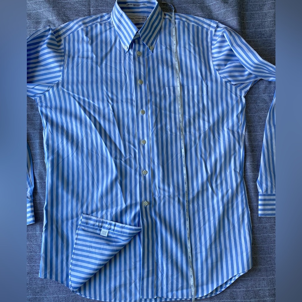 Crisp dress shirt by Paul Fredrick